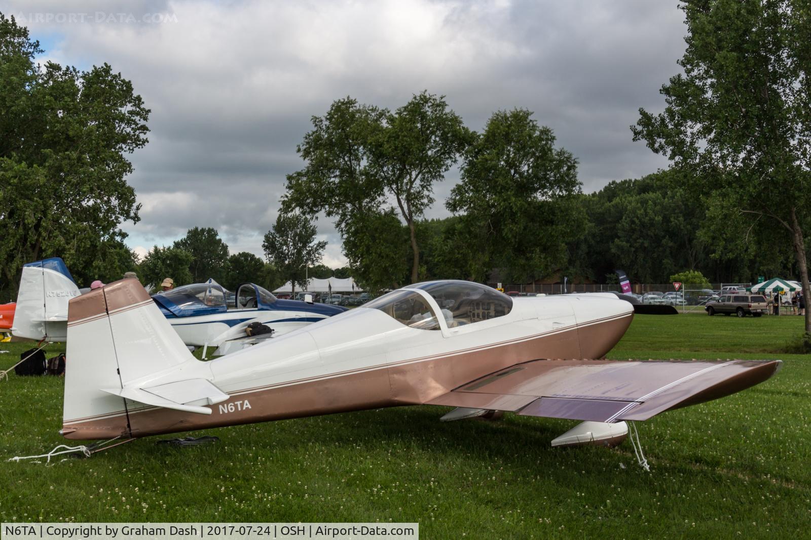 N6TA, 2000 Vans RV-6 C/N 24533, Vans RV-6 N6TA at EAA AirVenture 2017, Oshkosh, Wisconsin