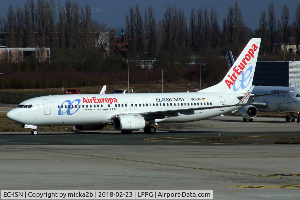 EC-ISN, 2002 Boeing 737-86Q C/N 30291, Taxiing