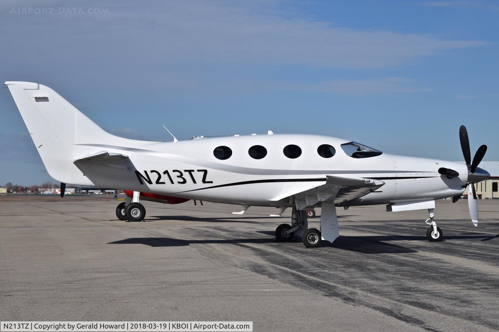 N213TZ, AIR Epic LT C/N 036, Parked on the north GA ramp.