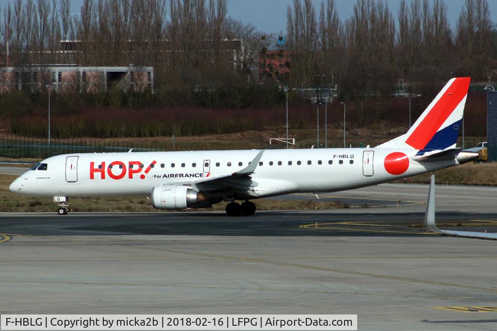 F-HBLG, 2009 Embraer 190LR (ERJ-190-100LR) C/N 19000254, Taxiing
