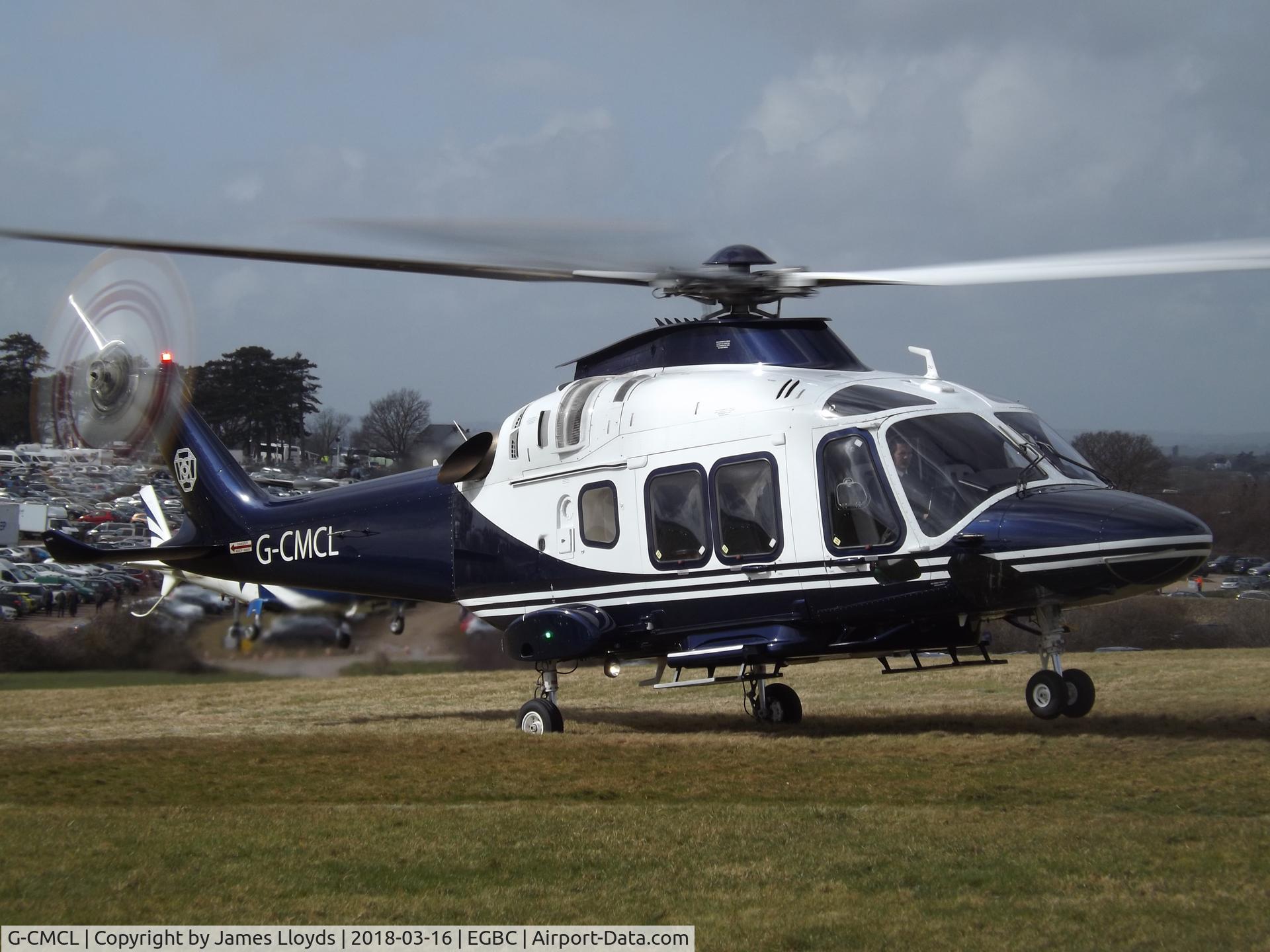 G-CMCL, 2016 AgustaWestland AW-169 C/N 69017, At Cheltenham Helipad