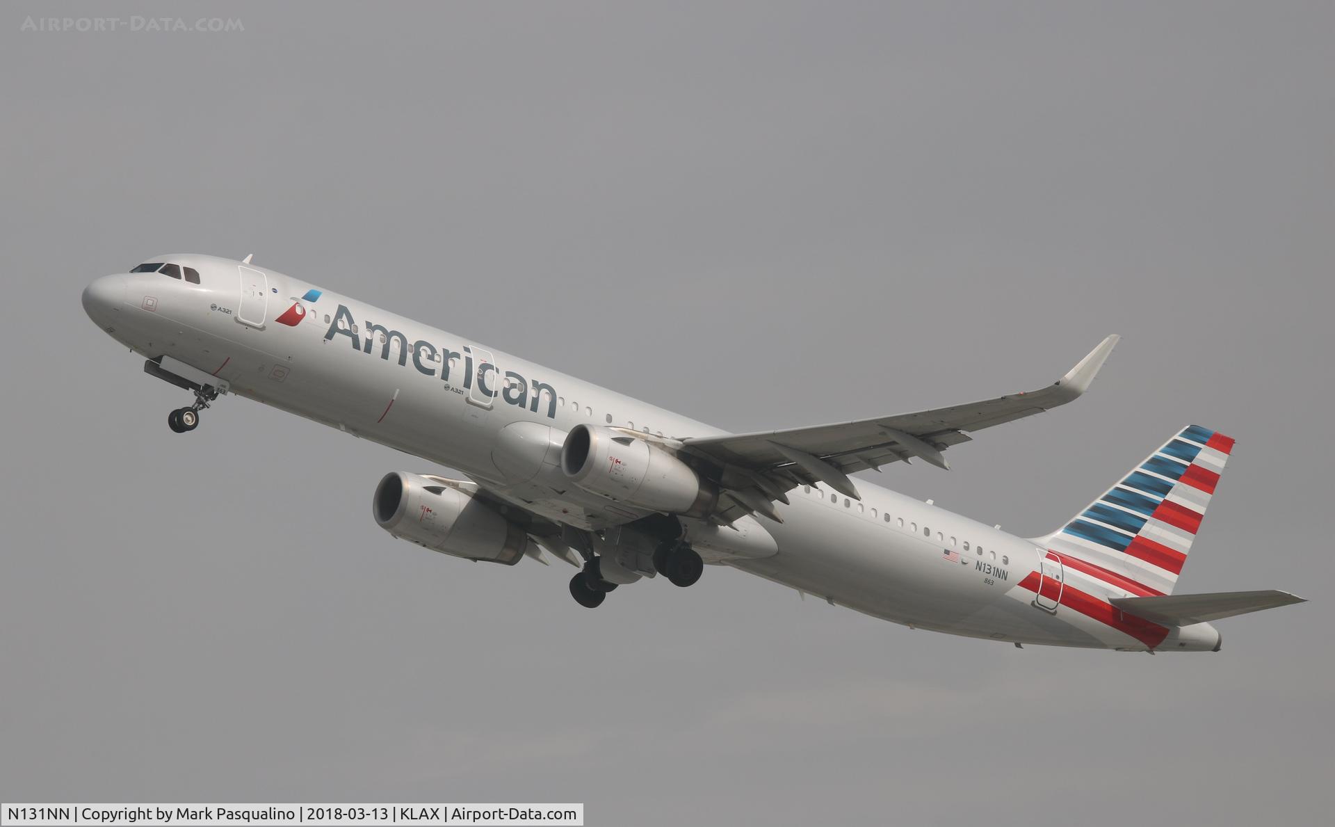 N131NN, 2014 Airbus A321-231 C/N 6472, Airbus A321-231