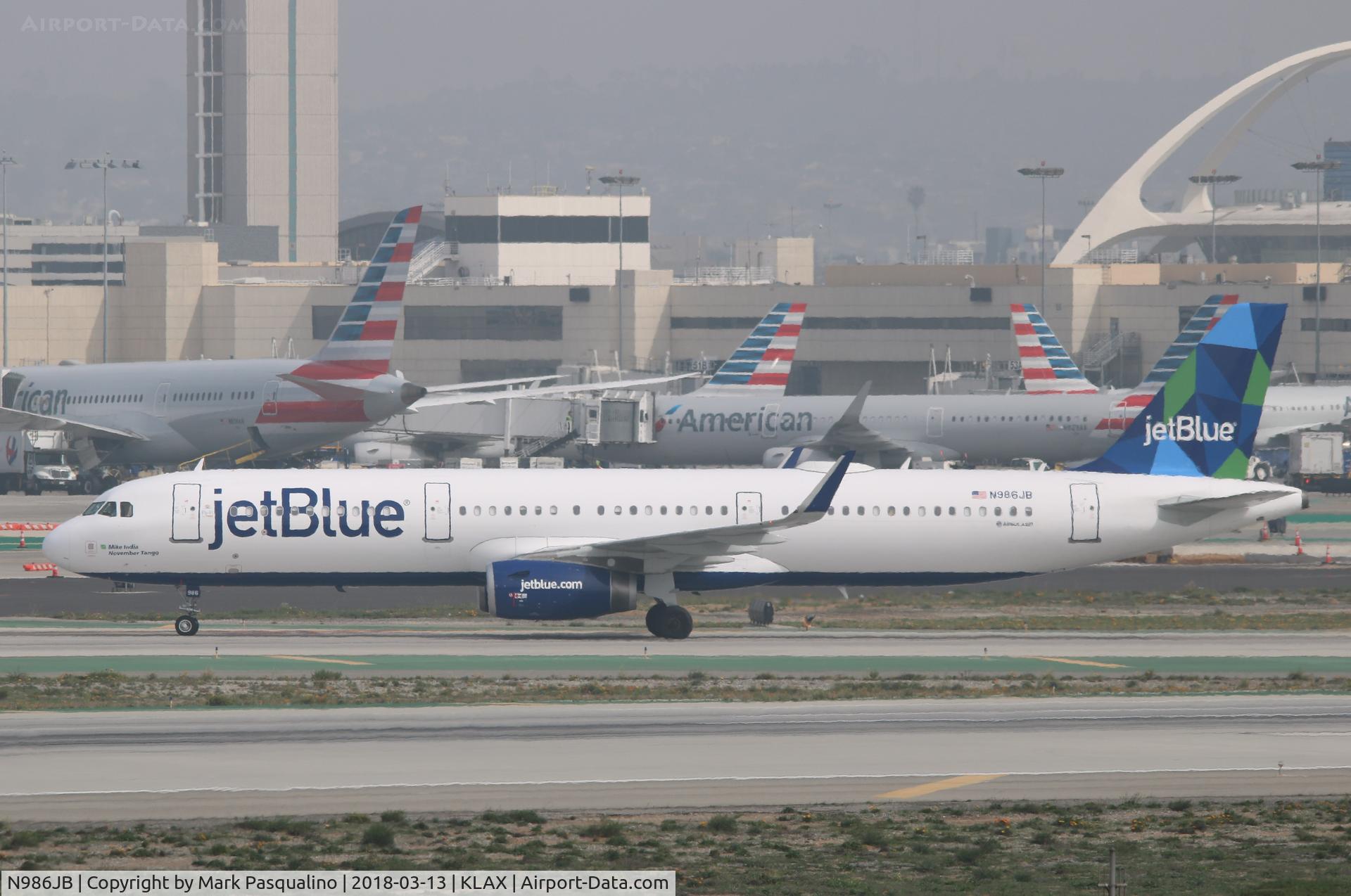 N986JB, 2017 Airbus A321-231 C/N 7907, Airbus A321-231
