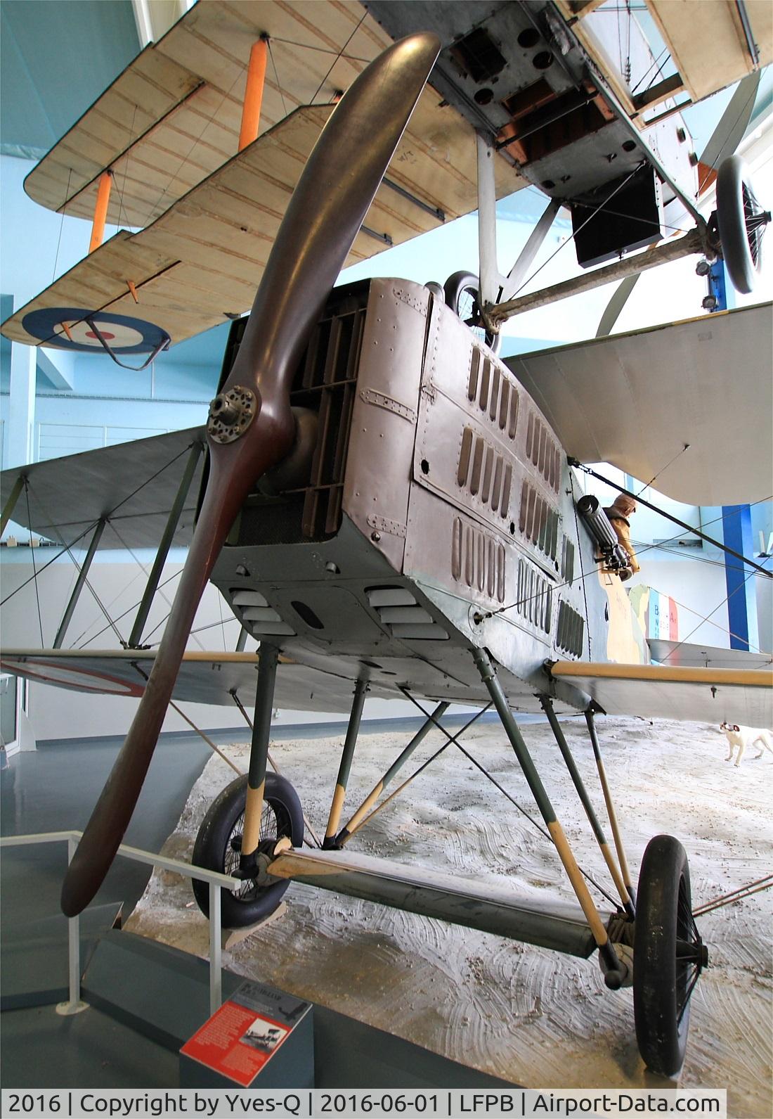 2016, Breguet 14A2 C/N 2016, Breguet 14A2, Air & Space Museum Paris-Le Bourget Airport (LFPB-LBG)