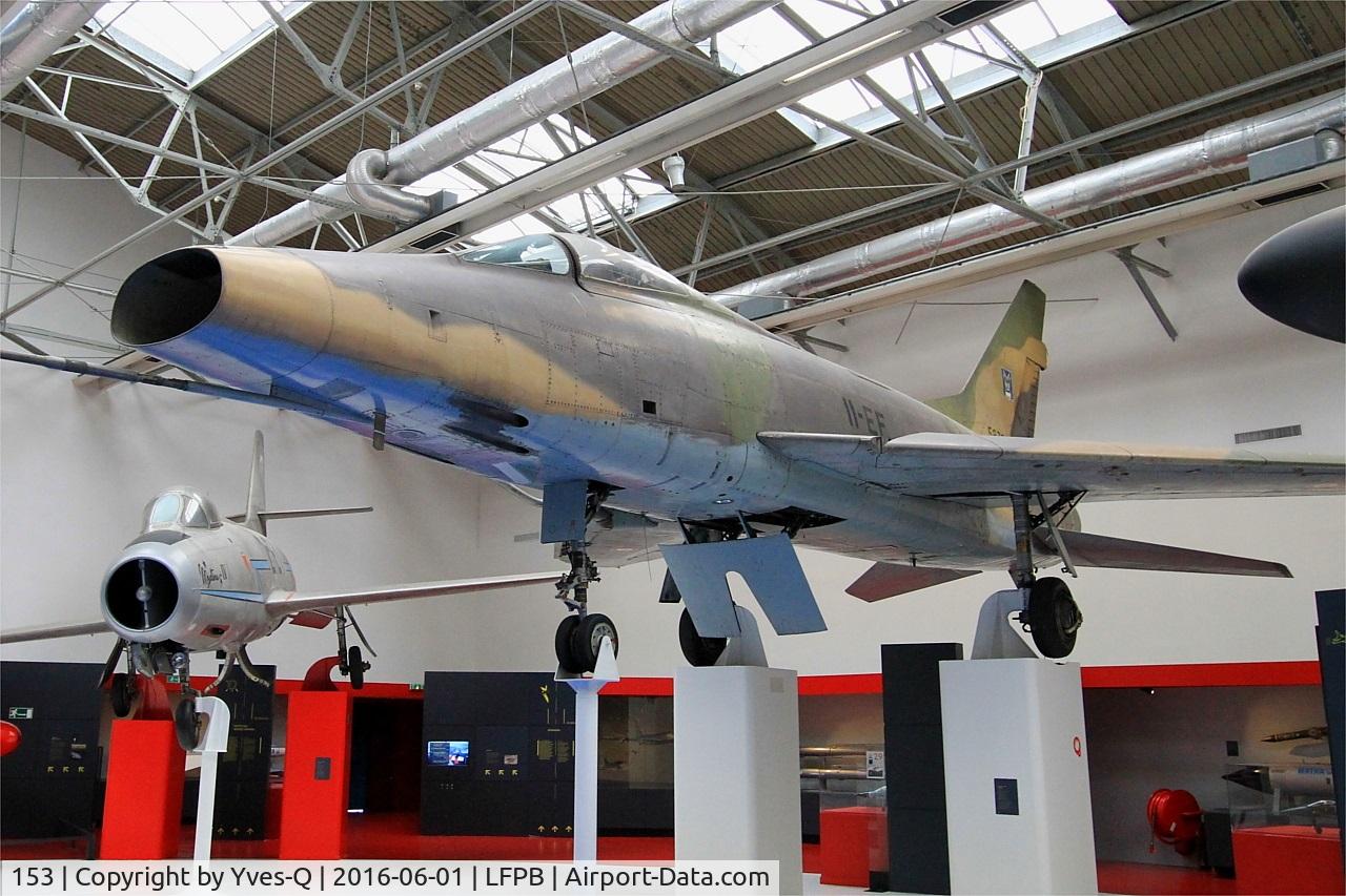 153, Dassault Super Mystere B.2 C/N 153, Dassault Super Mystere B.2, Exibited at Air & Space Museum Paris-Le Bourget (LFPB)