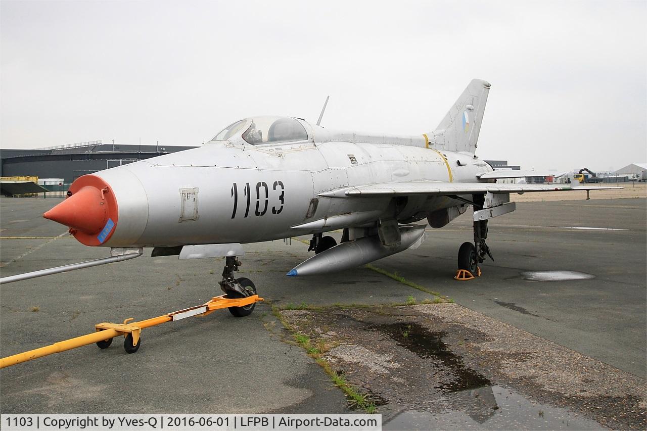 1103, Mikoyan-Gurevich MiG-21F-13 C/N 161103, Aéro S-106 (Mig 21F-13), Air & Space Museum Paris-Le Bourget (LFPB-LBG)