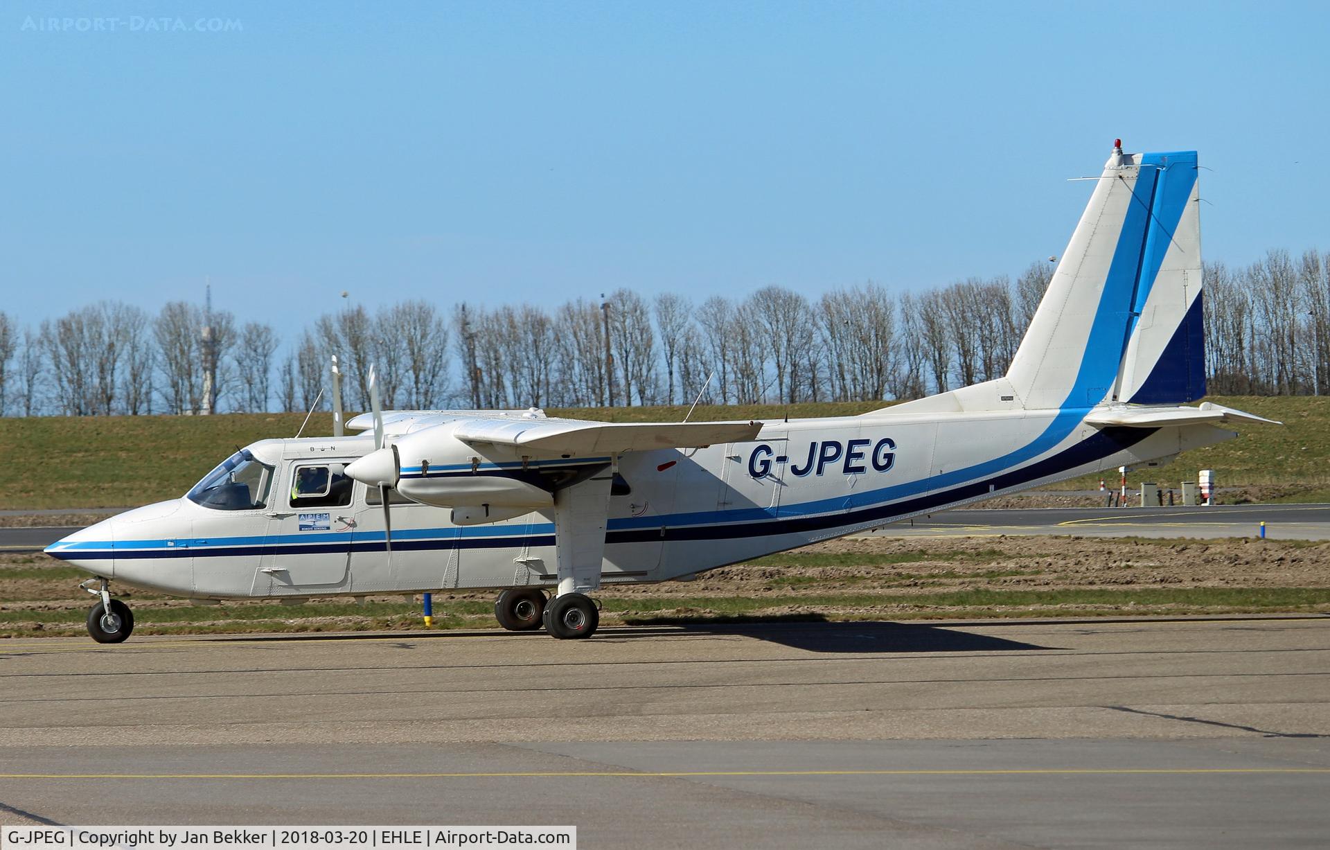 G-JPEG, 1976 Britten-Norman BN-2A-20 Islander C/N 541, Lelystad Airport
