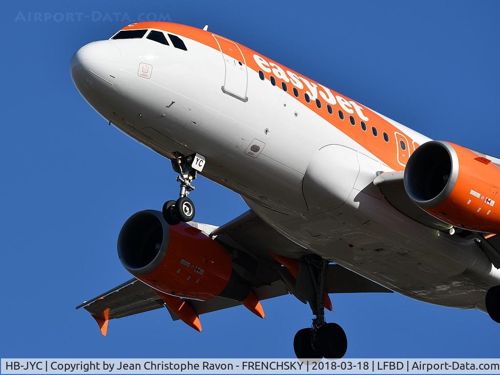 HB-JYC, 2011 Airbus A319-111 C/N 4785, easyJet Switzerland