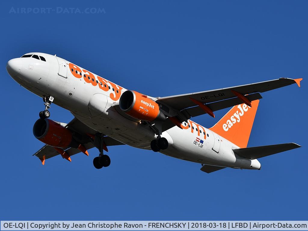 OE-LQI, 2008 Airbus A319-111 C/N 3411, easyJet Europe
