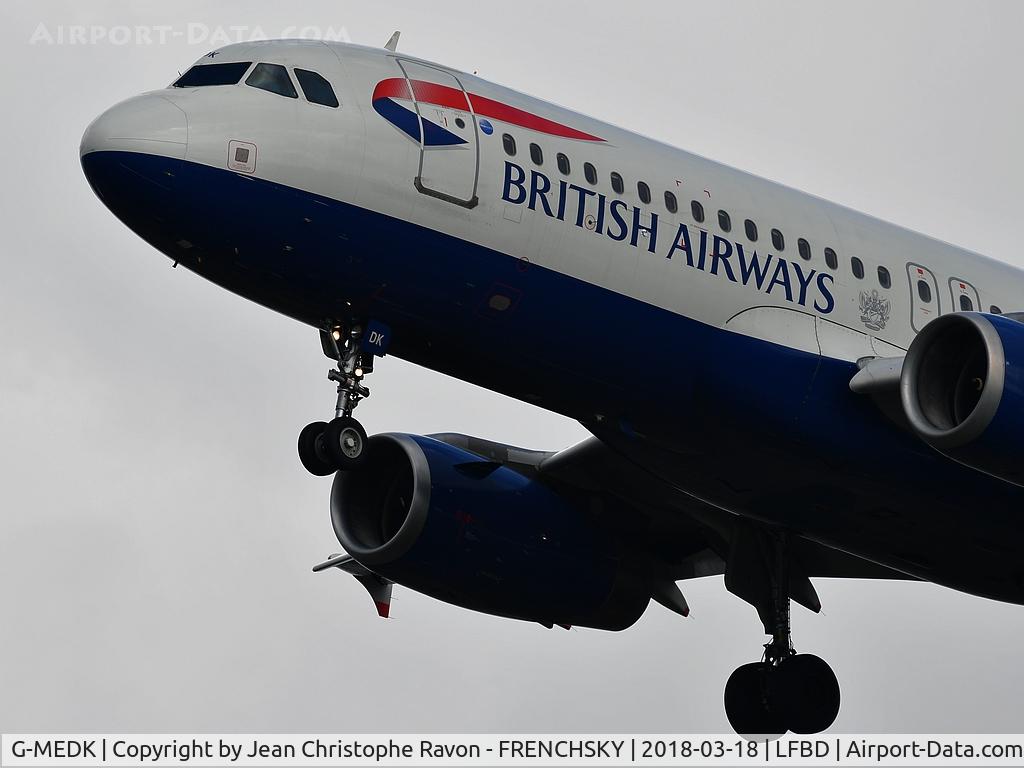 G-MEDK, 2005 Airbus A320-232 C/N 2441, British Airways