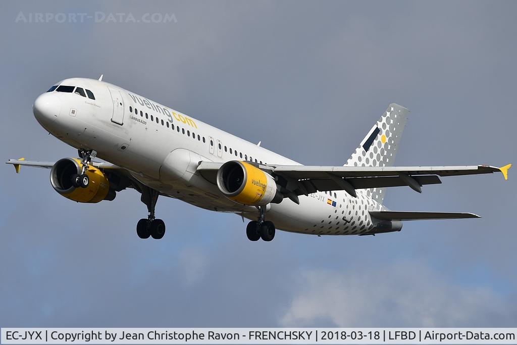 EC-JYX, 2006 Airbus A320-214 C/N 2962, VY2915 from BCN