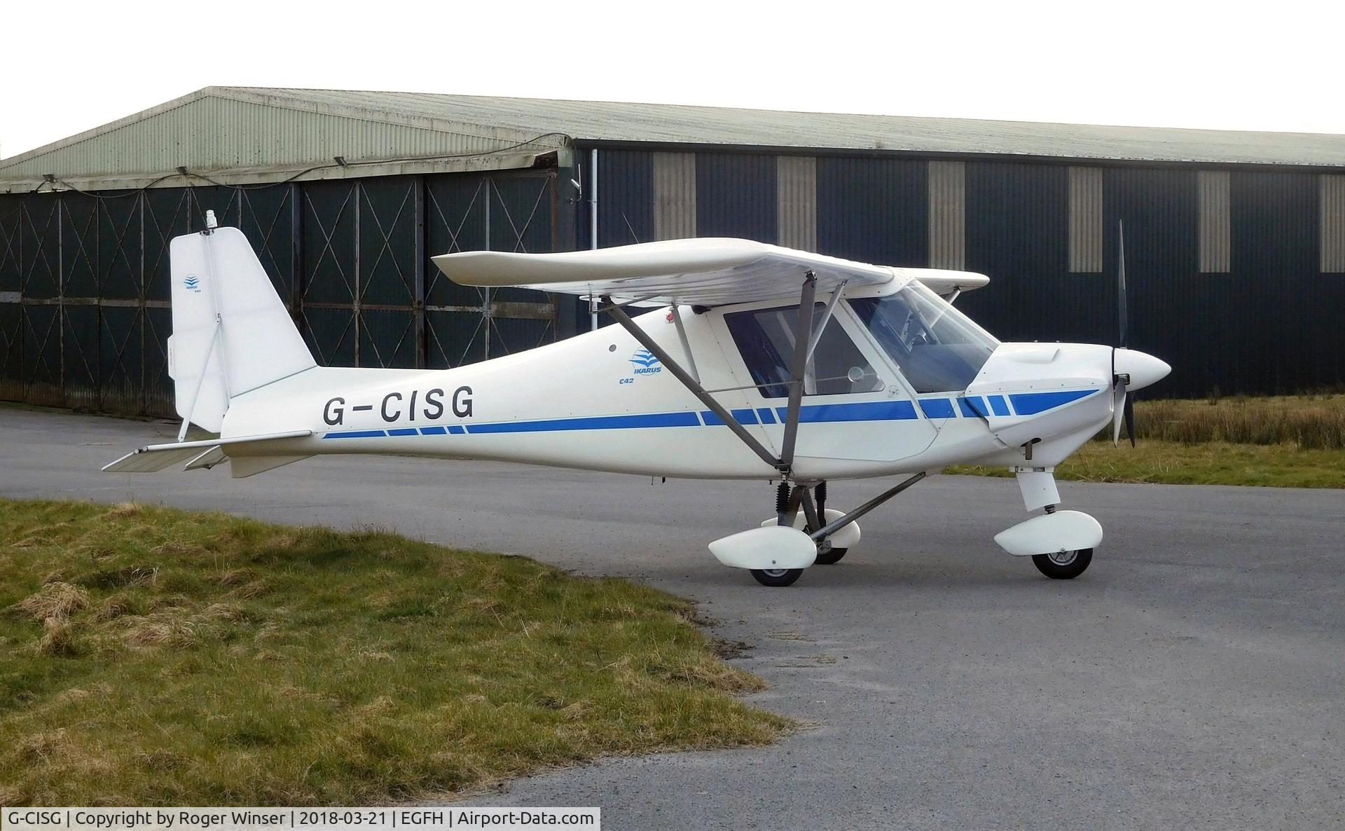 G-CISG, 2015 Comco Ikarus C42 FB80 C/N 1506-7397, Visiting Ikarus.