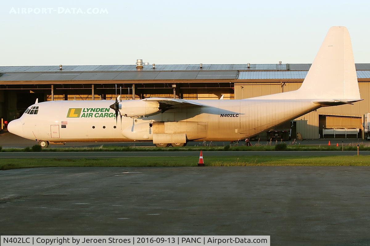 N402LC, 1976 Lockheed L-100-30 Hercules (L-382G) C/N 382-4698, PANC