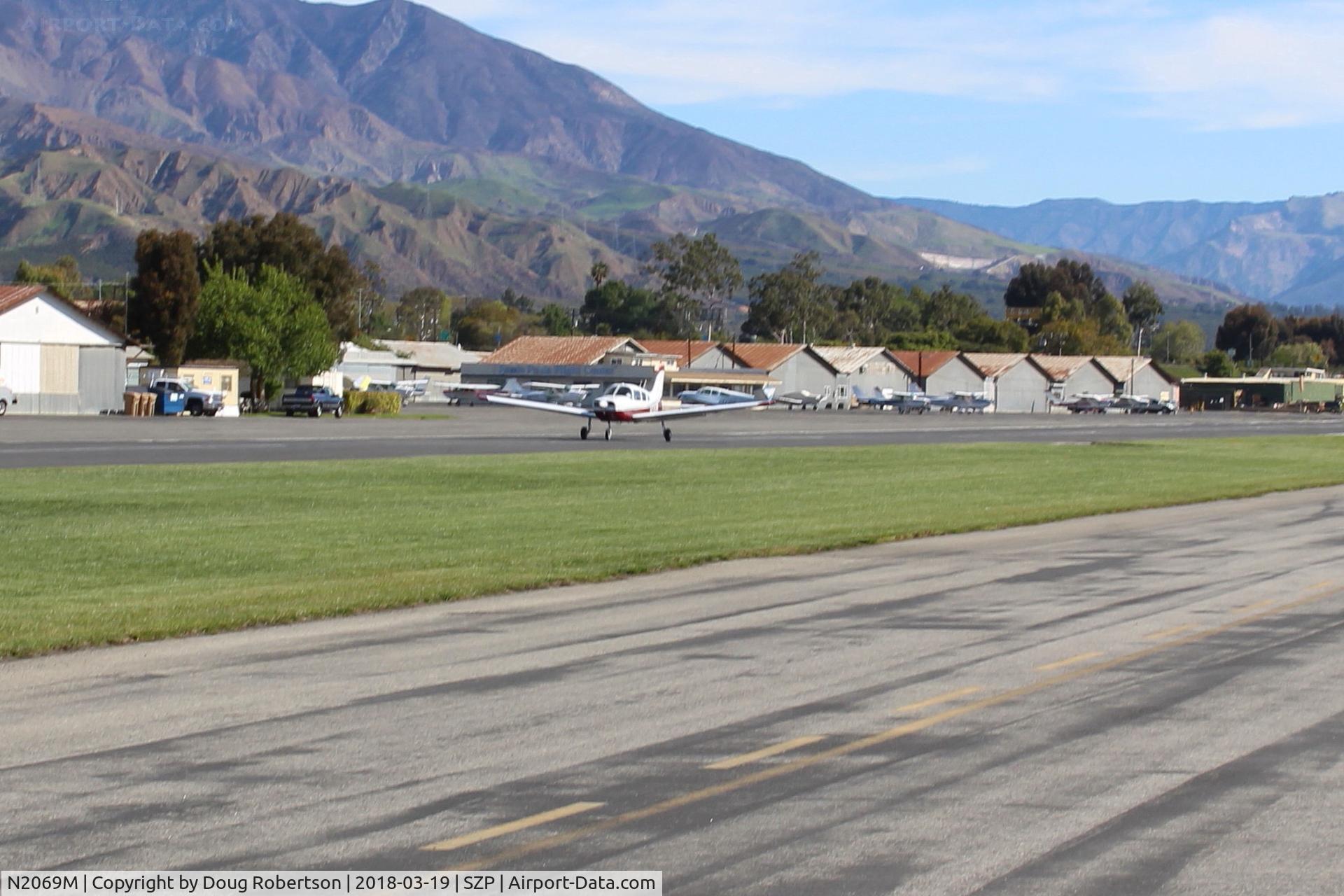 N2069M, Piper PA-28-161 Warrior II C/N 28-7816247, 1978 Piper PA-28-161 WARRIOR, Lycoming O-320-D3G 160 Hp, takeoff roll Rwy 22 downwind