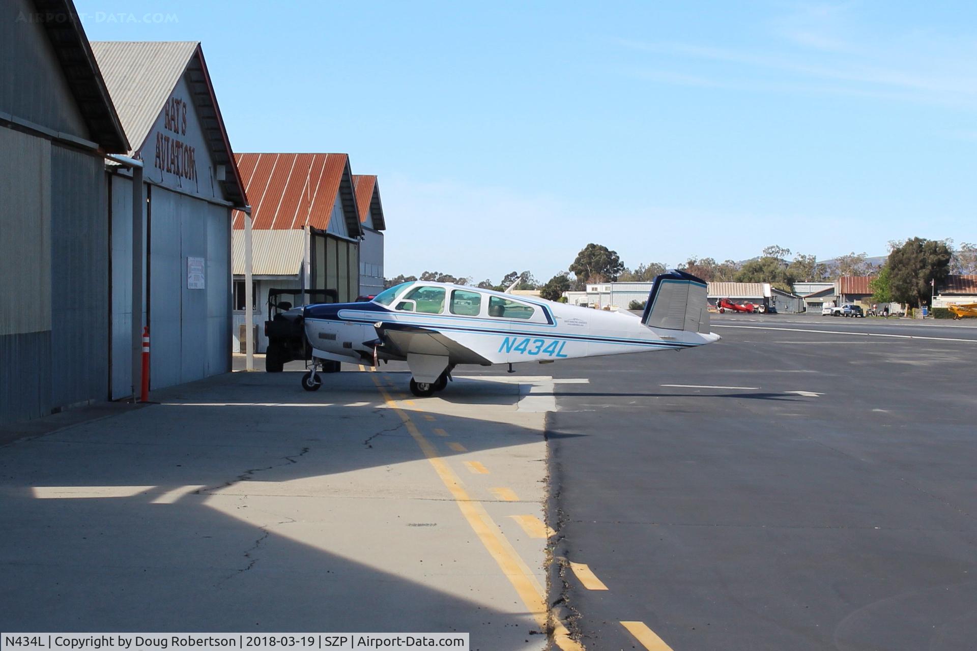 N434L, 1968 Beech V35A Bonanza C/N D-8694, 1968 Beech V35A BONANZA, Continental IO-520 285 Hp