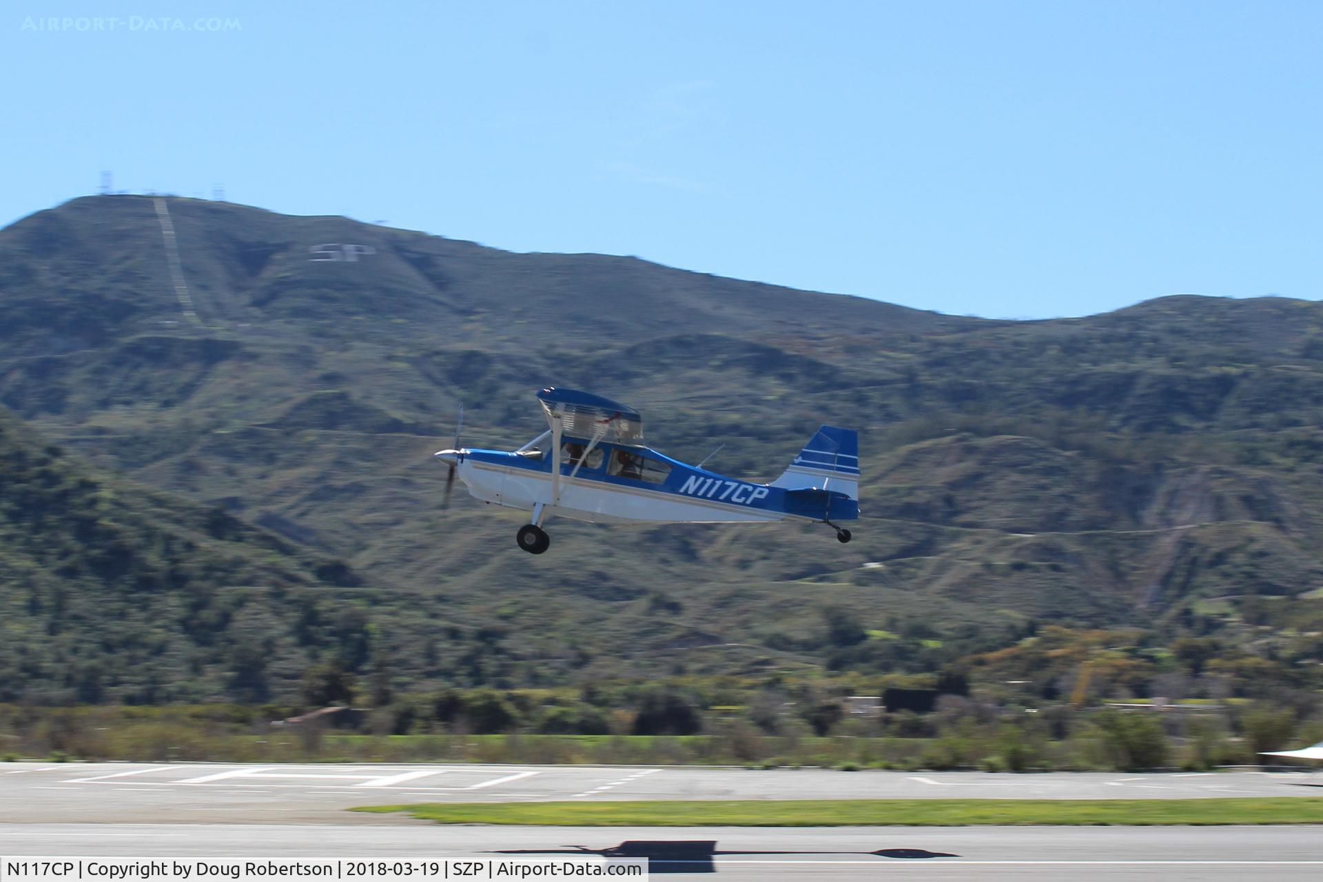 N117CP, American Champion 7GCBC Citabria C/N 1275-99, 1999 American Champion 7GCBC CITABRIA, Lycoming O-320 150 Hp, another takeoff climb Rwy 04