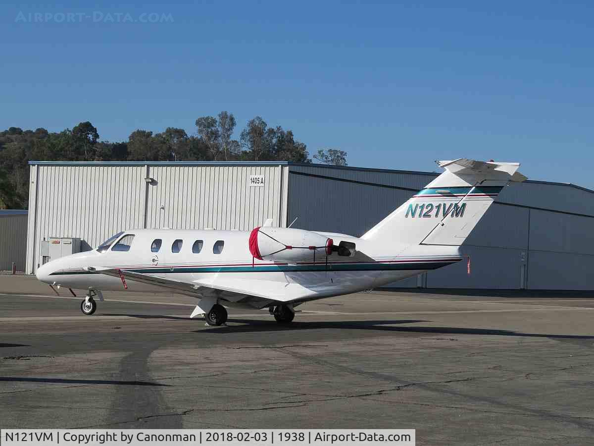 N121VM, 1999 Cessna 525 CitationJet CJ1 C/N 525-0314, Parked