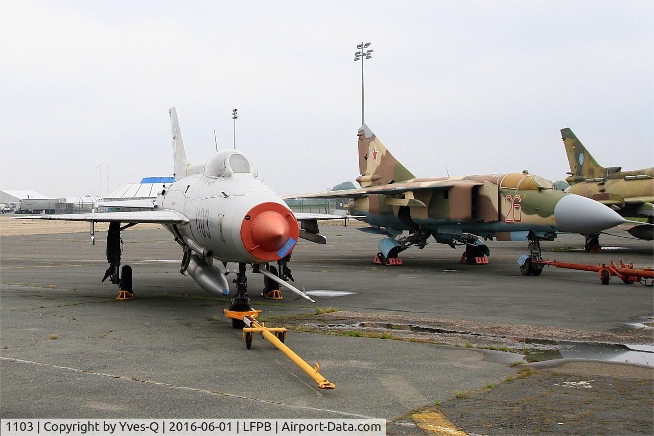 1103, Mikoyan-Gurevich MiG-21F-13 C/N 161103, Aéro S-106 (Mig 21F-13), Air & Space Museum Paris-Le Bourget (LFPB-LBG)