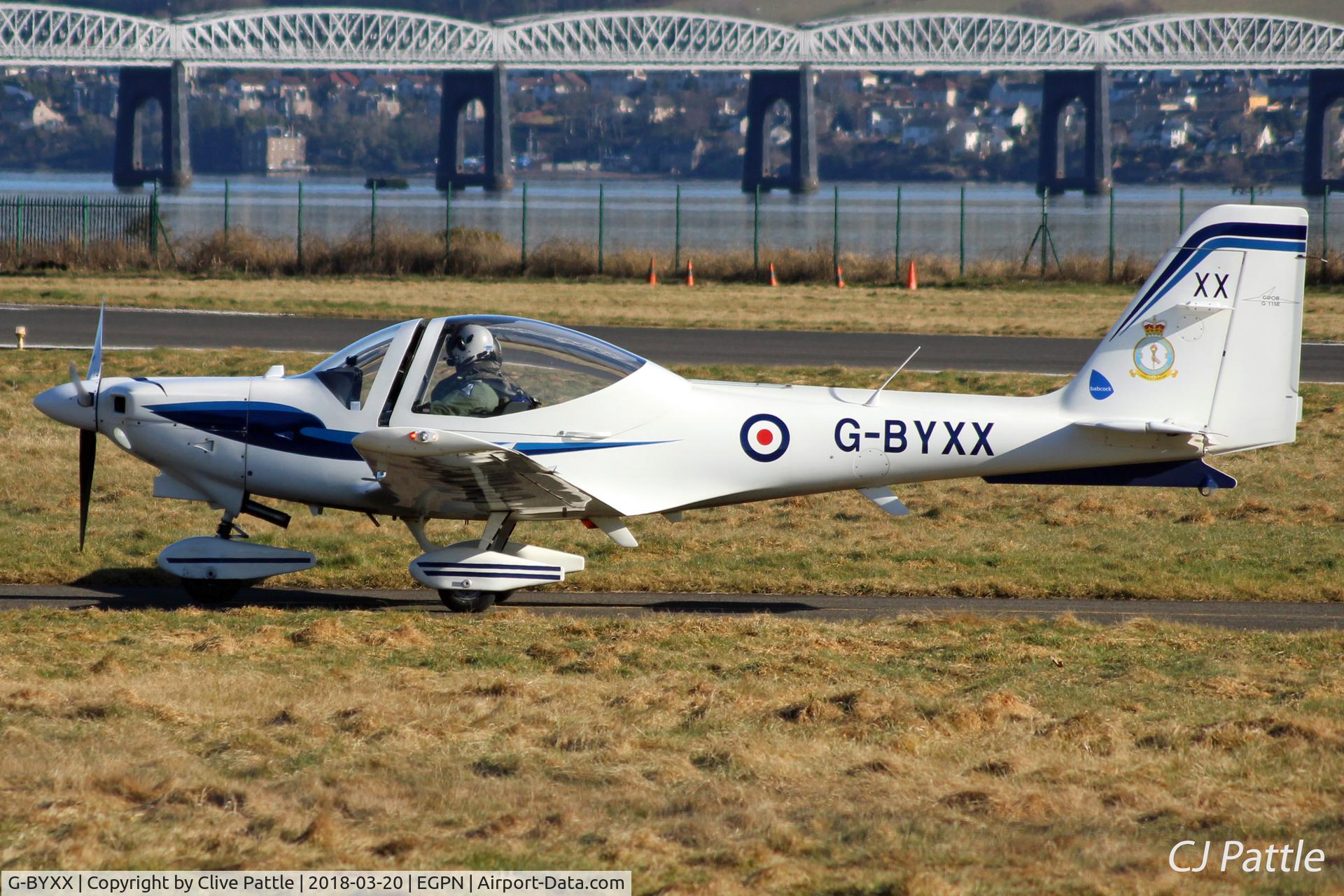G-BYXX, 2001 Grob G-115E Tutor T1 C/N 82180/E, Pictured at Dundee