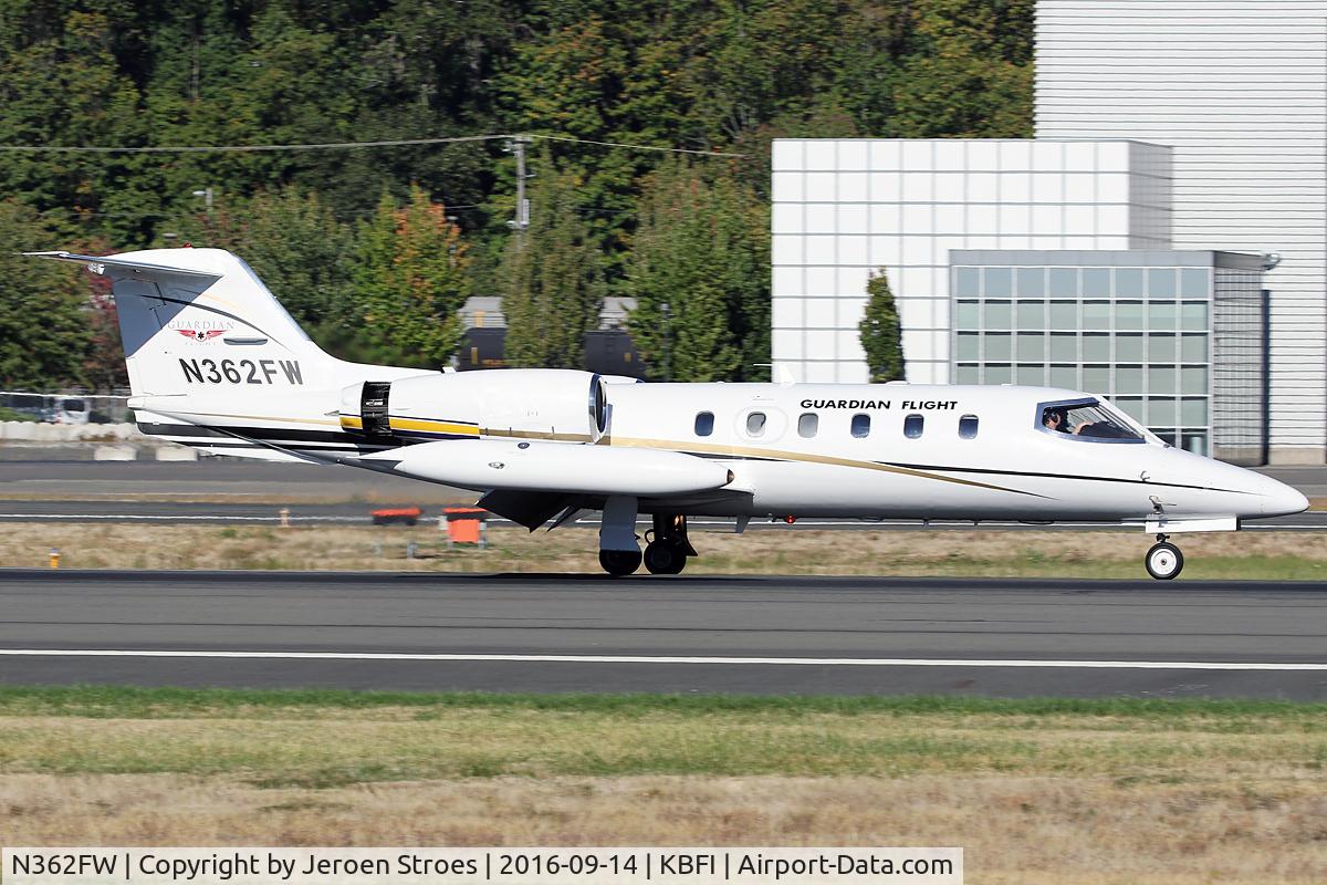 N362FW, 1980 Learjet 35A C/N 35-362, KBFI
