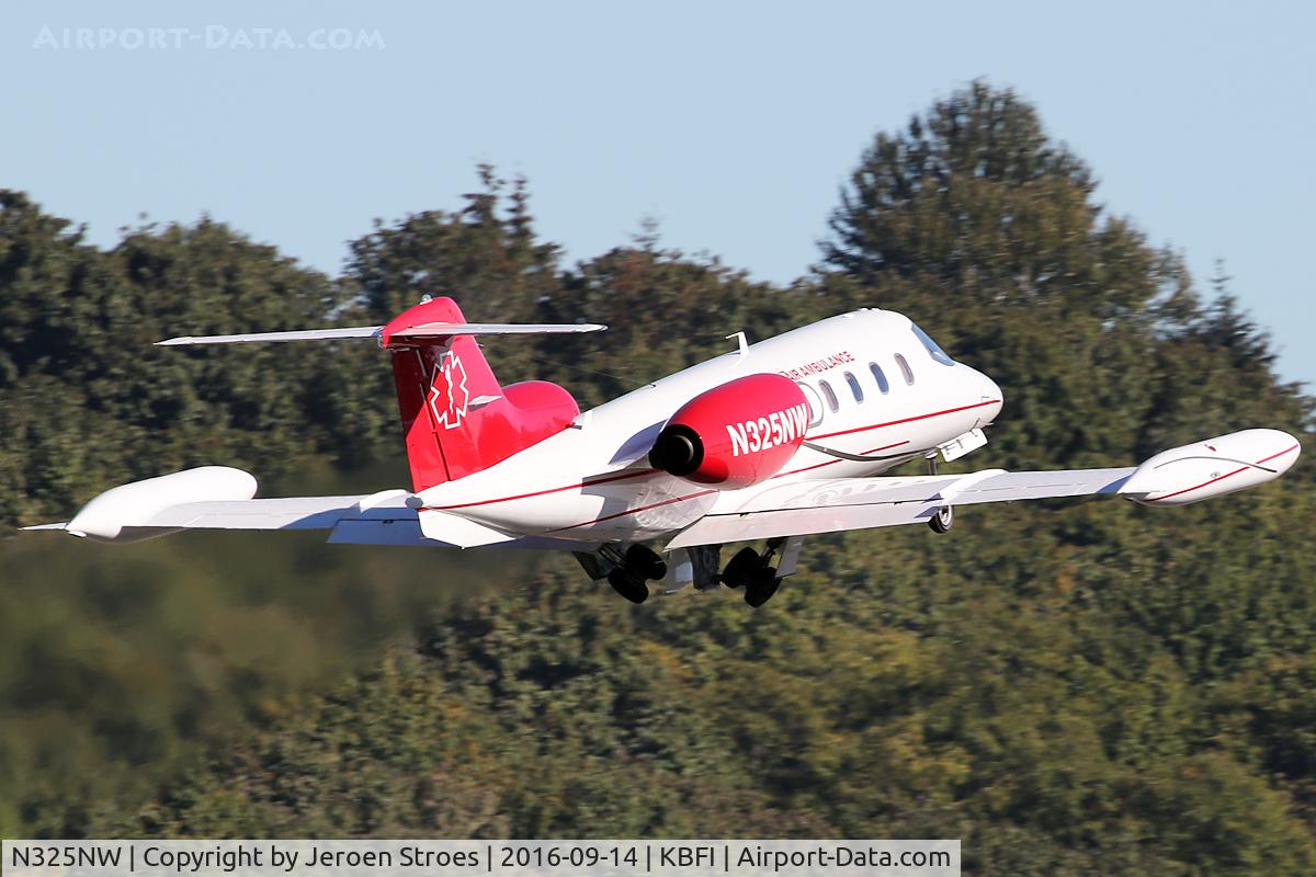 N325NW, 1980 Learjet 35A C/N 35-325, KBFI