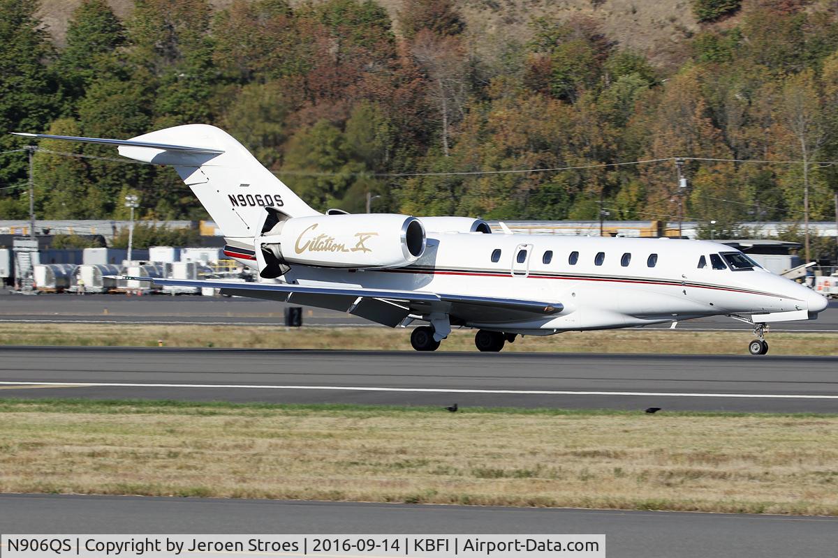 N906QS, 2002 Cessna 750 Citation X Citation X C/N 750-0206, KBFI