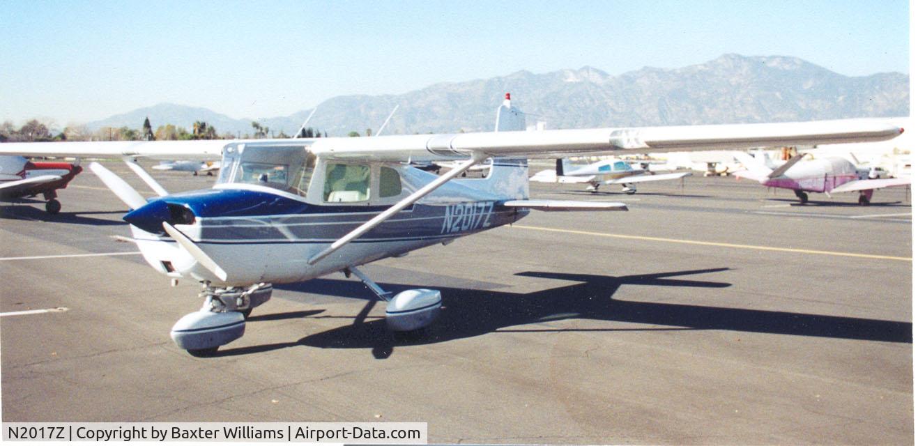 N2017Z, 1963 Cessna 150C C/N 15059817, Soon after repaint, El Monte Airport, CA