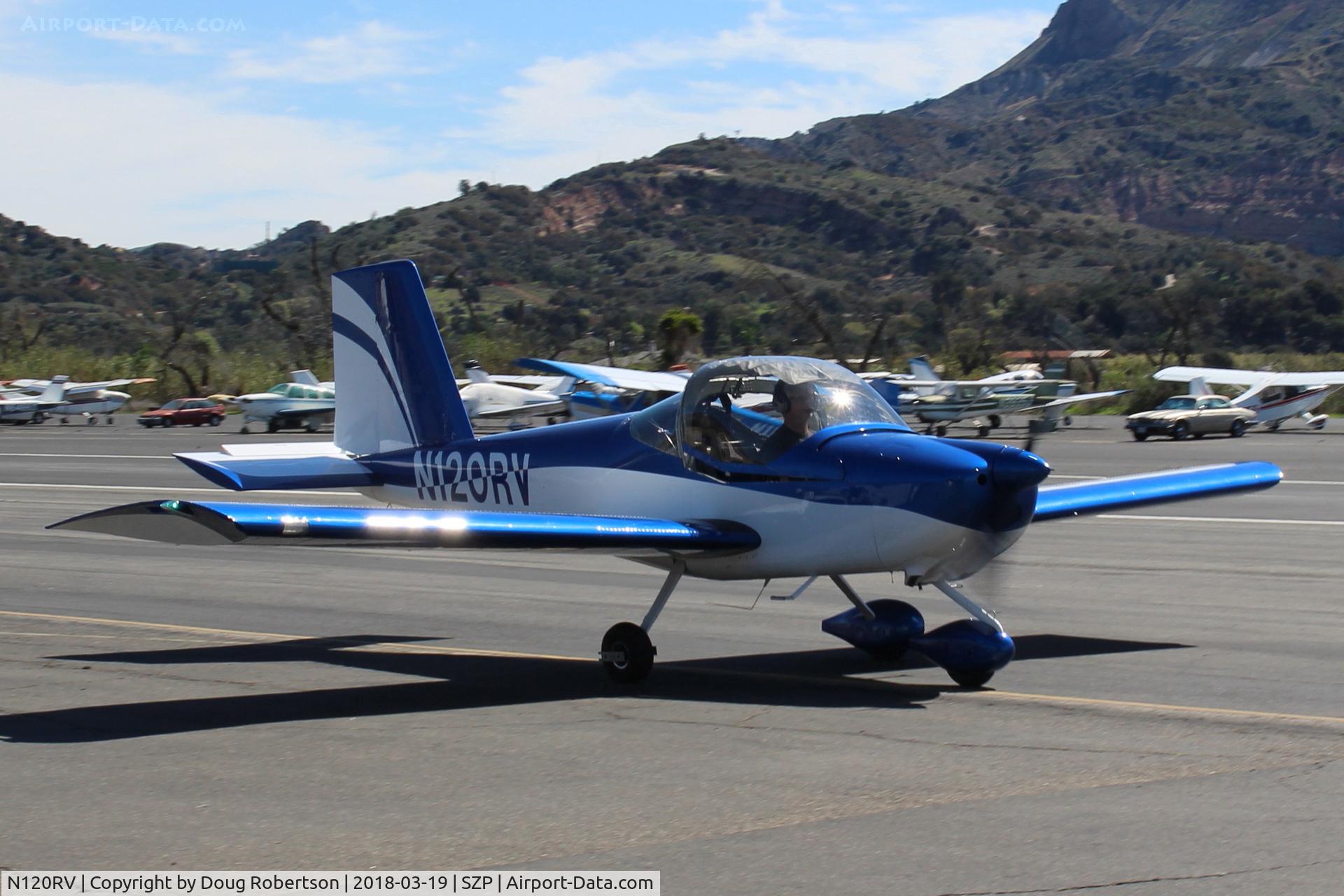 N120RV, 2013 Vans RV-12 C/N 120530, 2013 Brenneise VAN's RV-12A E-LSA, Rotax 912ULS 100 Hp, taxi to Rwy 04