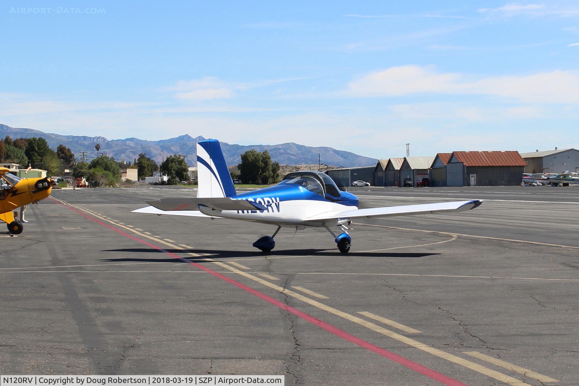 N120RV, 2013 Vans RV-12 C/N 120530, 2013 Brenneise VAN's RV-12, E-LSA, Rotax 912ULS 100 Hp, taxi
