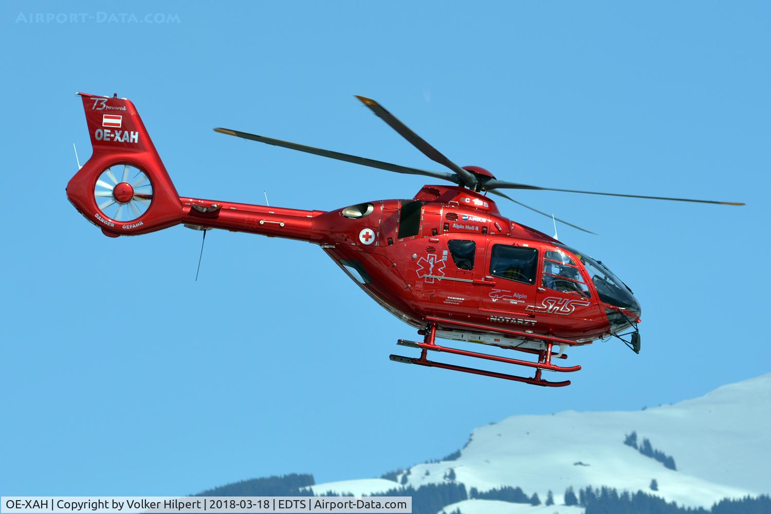 OE-XAH, Eurocopter EC-135T-1 C/N 105, at Zell am See