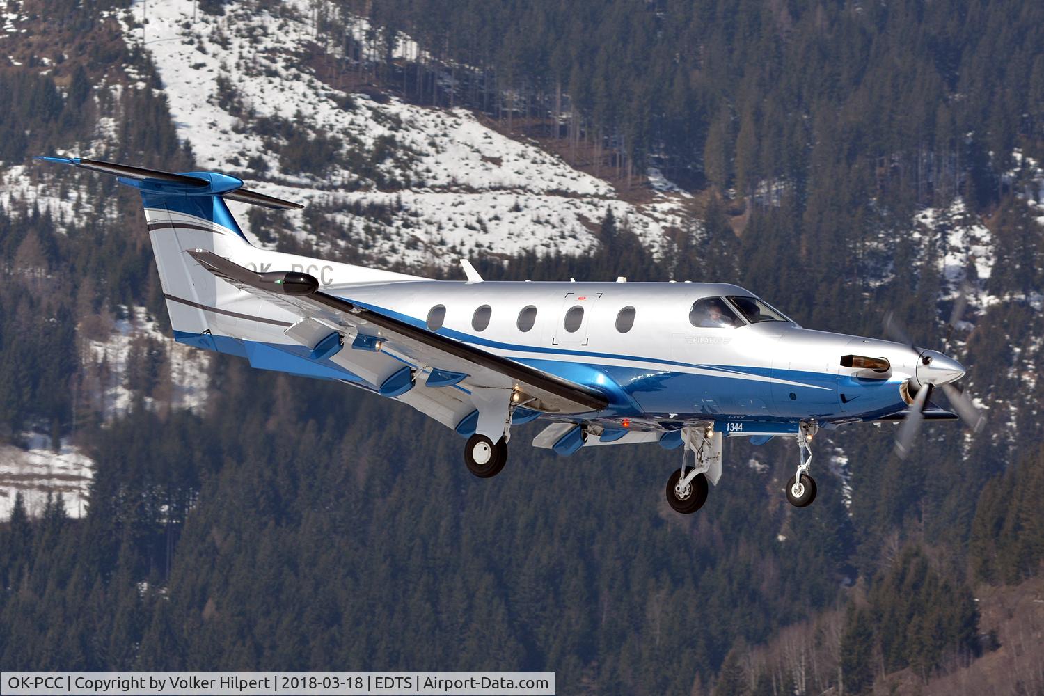 OK-PCC, 2012 Pilatus PC-12/47E C/N 1344, at Zell am See