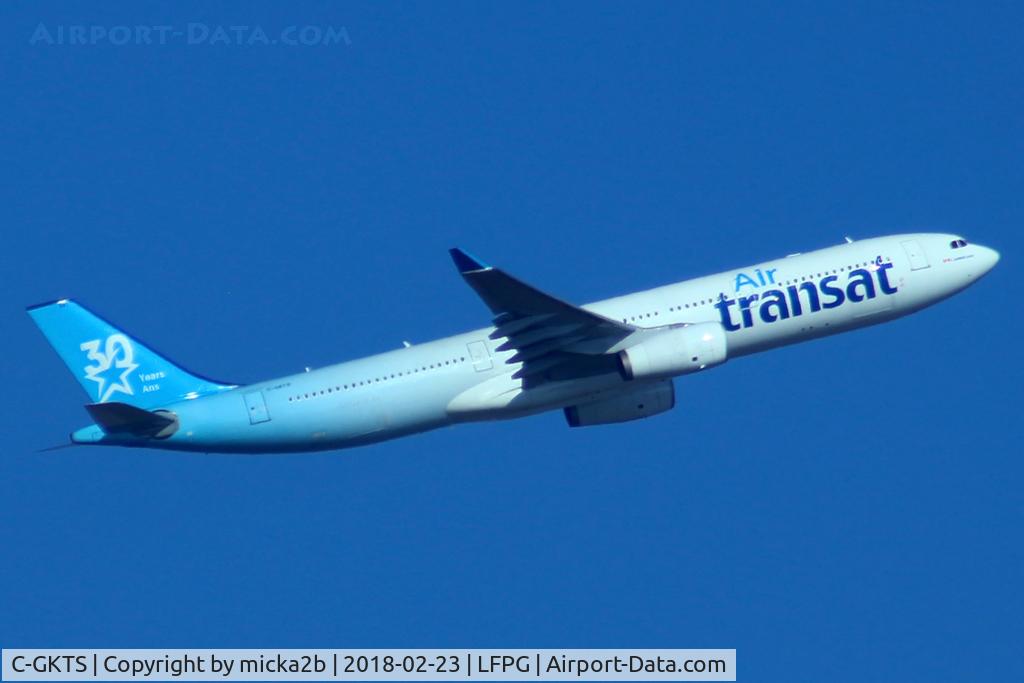 C-GKTS, 1995 Airbus A330-342 C/N 111, Take off
