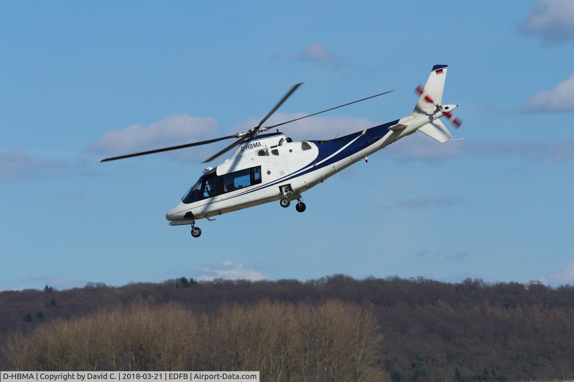 D-HBMA, 1985 Agusta A-109A-2 C/N 7325, Photo was taken at Reichelsheim Airport from David C.