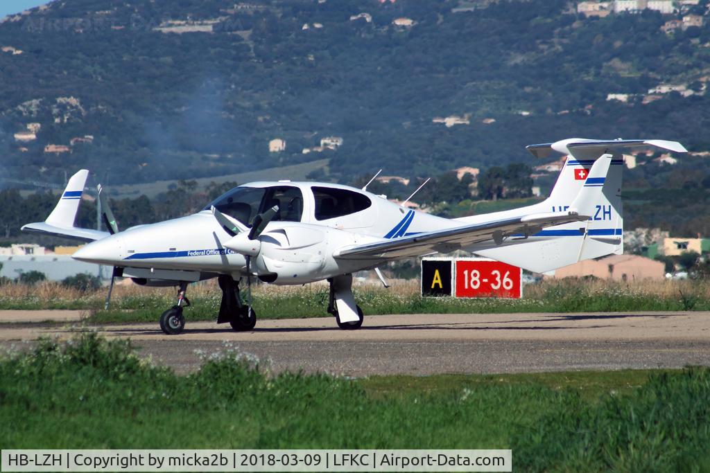 HB-LZH, 2017 Diamond DA-42-NG Twin Star C/N 42.N233, Parked