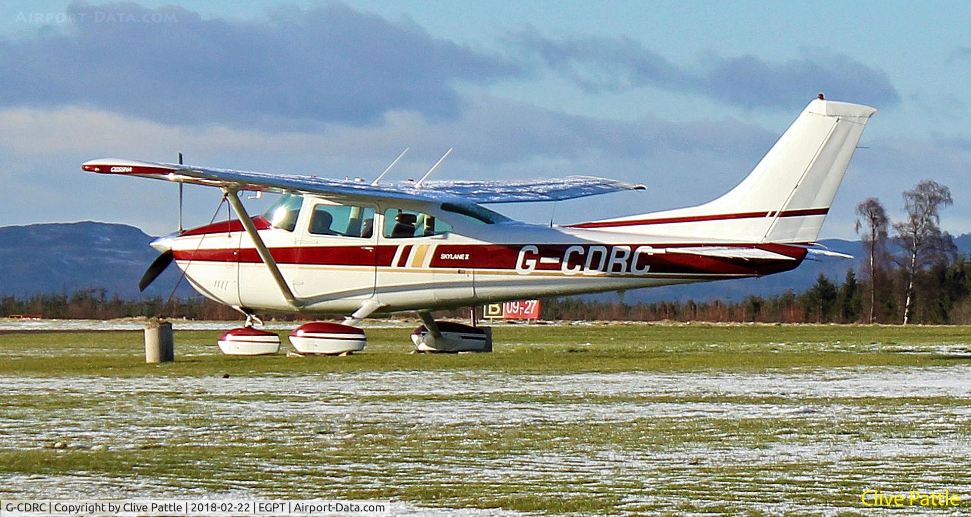 G-CDRC, 1979 Cessna 182Q Skylane C/N 182-67085, Parked at Perth EGPT