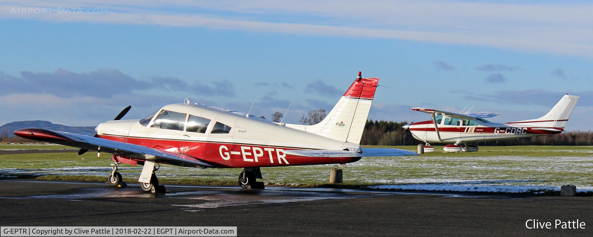 G-EPTR, 1972 Piper PA-28R-200 Cherokee Arrow C/N 28R-7235090, At Perth EGPT