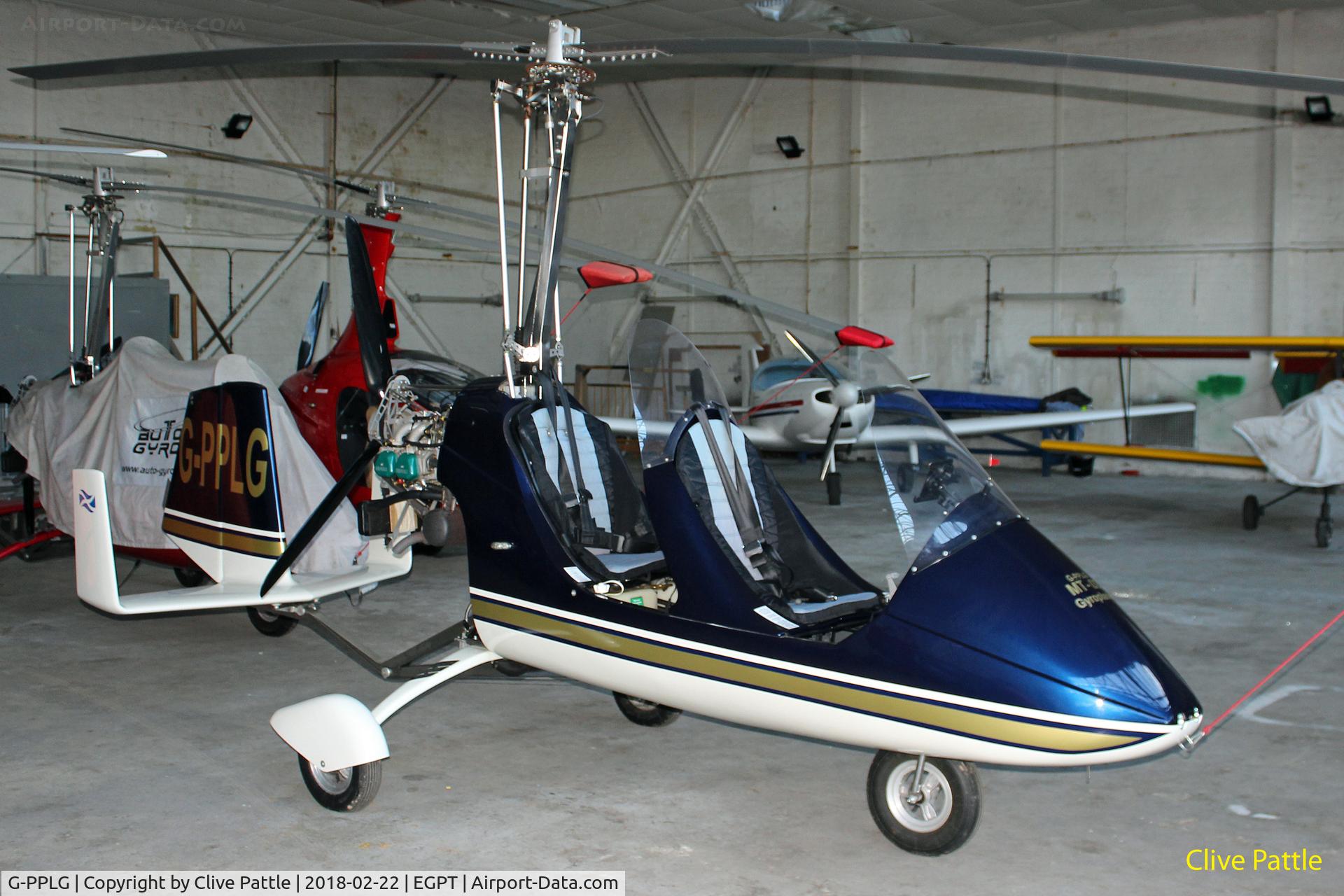 G-PPLG, 2007 Rotorsport UK MT-03 C/N RSUK/MT-03/010, Hangared at Perth EGPT