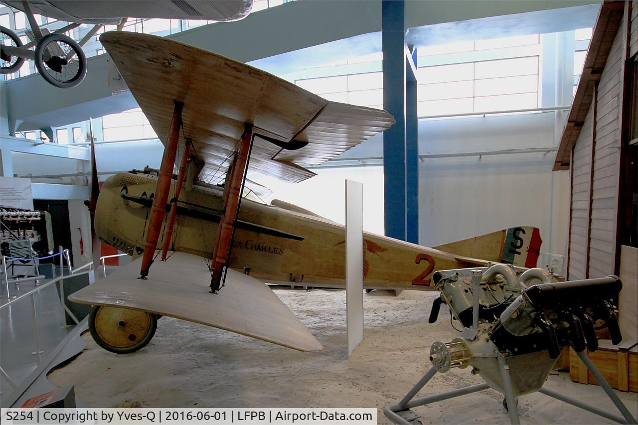 S254, SPAD S-VII C/N 254, SPAD S-VII, Air & Space Museum Paris-Le Bourget Airport (LFPB-LBG)