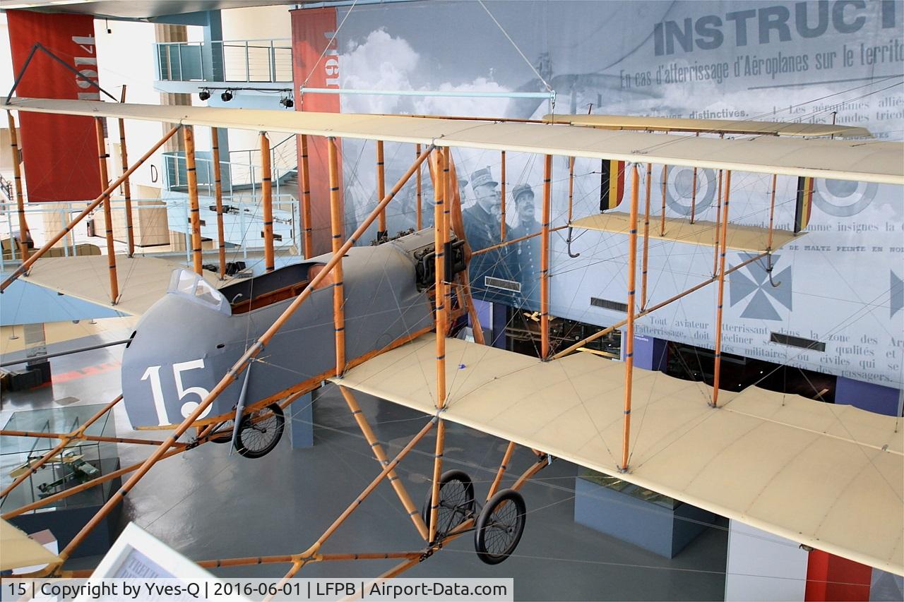 15, Farman MF-7 C/N 446, Farman MF.7, Air & Space Museum Paris-Le Bourget (LFPB)