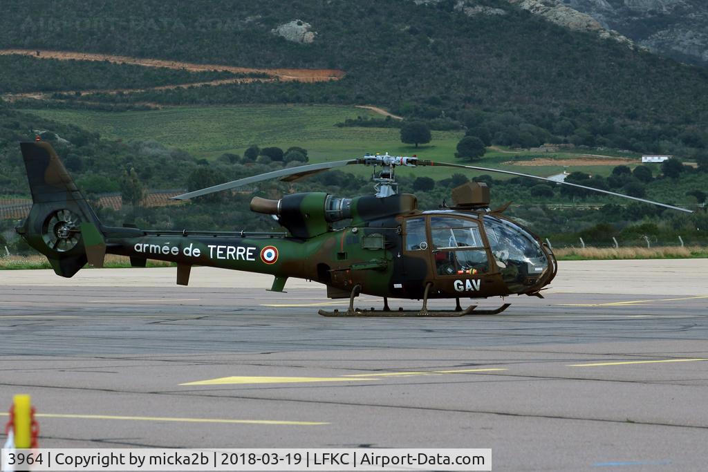 3964, Aérospatiale SA-342M Gazelle C/N 1964, Parked
