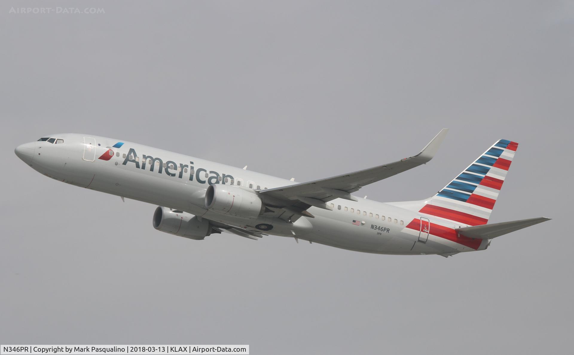N346PR, 2017 Boeing 737-823 C/N 31273, Boeing 737-800