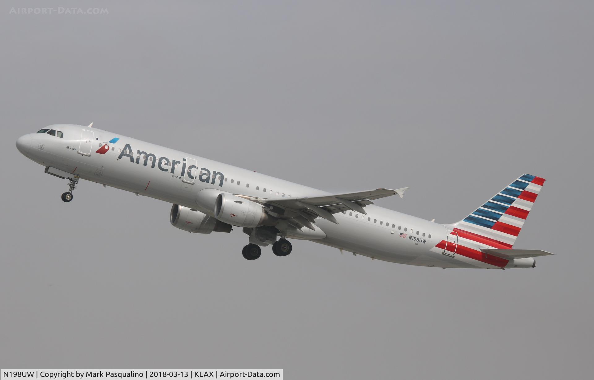 N198UW, 2013 Airbus A321-211 C/N 5444, Airbus A321-231