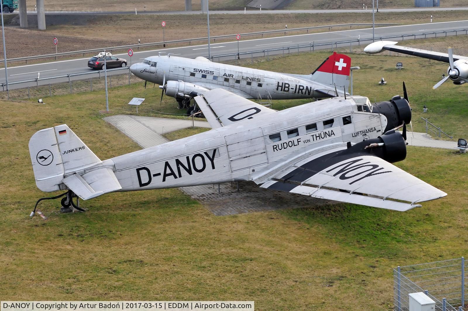 D-ANOY, Junkers (CASA) 352L (Ju-52) C/N 54, Lufthansa