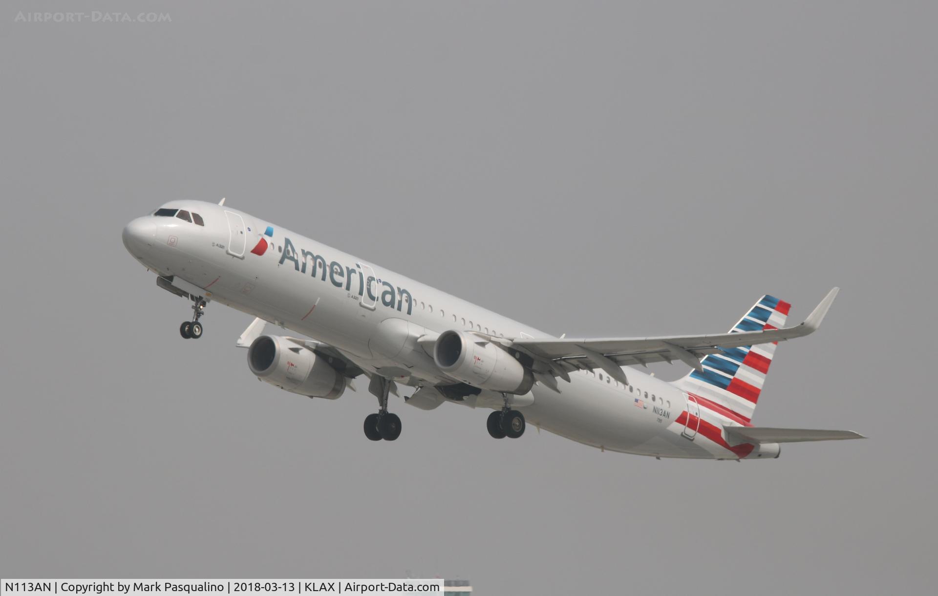 N113AN, 2014 Airbus A321-231 C/N 6020, Airbus A321-231