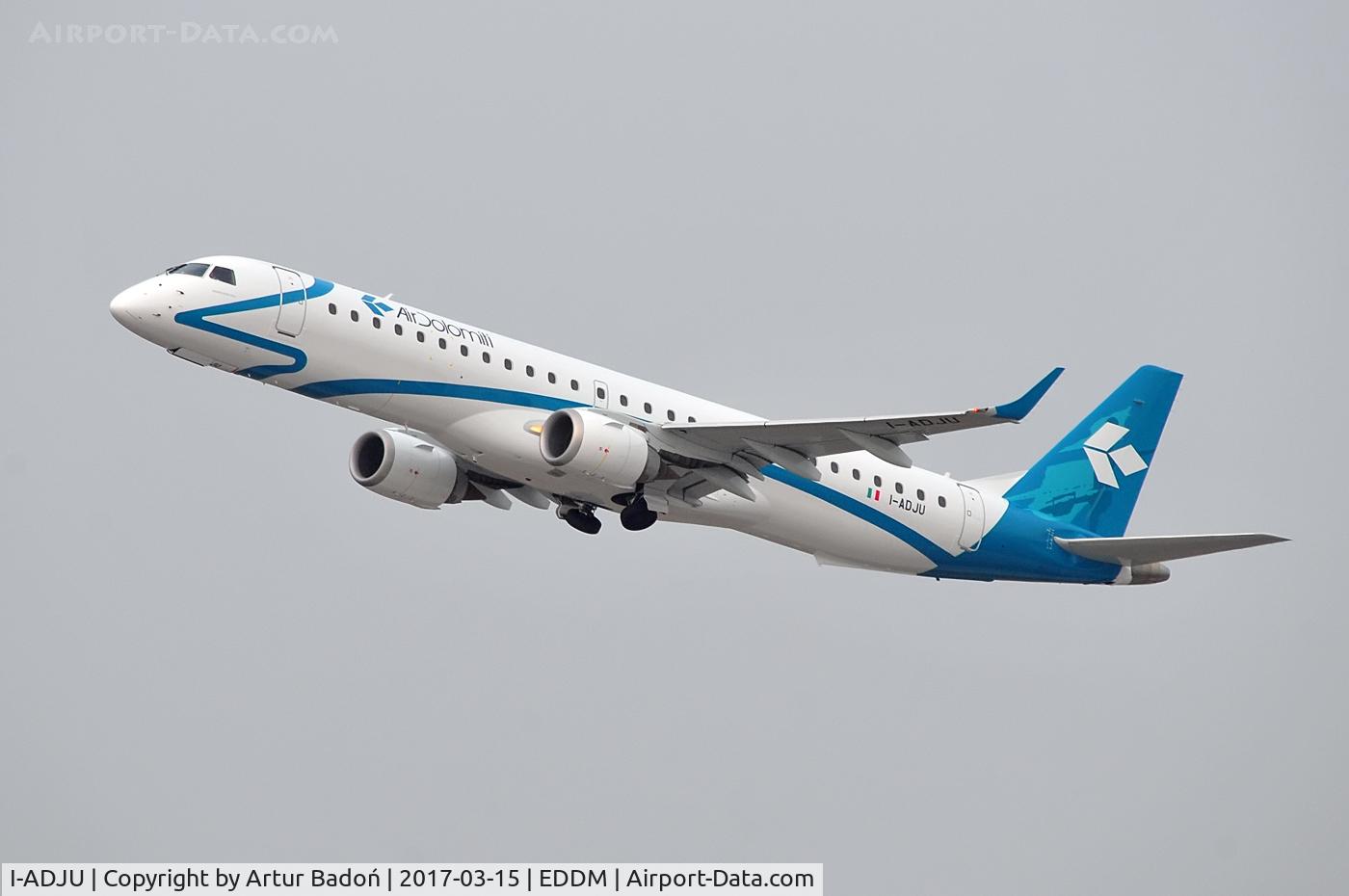 I-ADJU, 2009 Embraer 195LR (ERJ-190-200LR) C/N 19000290, Air Dolomiti