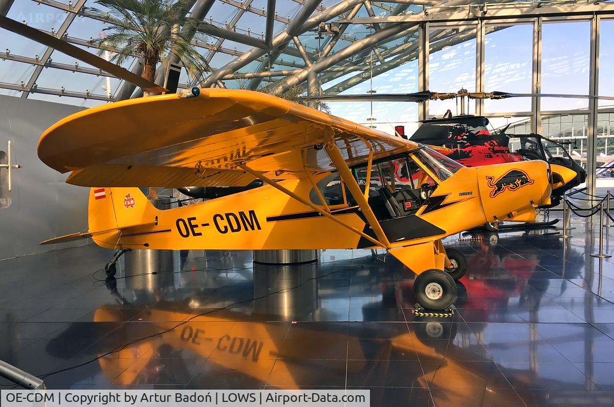 OE-CDM, Piper PA-18-150 Super Cub C/N 1809019, Red Bull