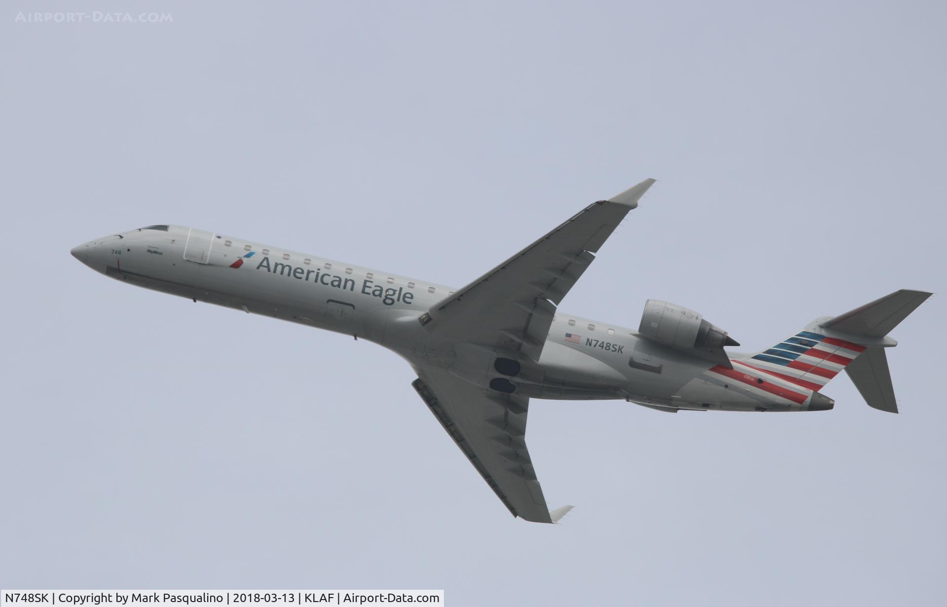 N748SK, 2005 Bombardier CRJ-700 (CL-600-2C10) Regional Jet C/N 10203, CL-600-2C10