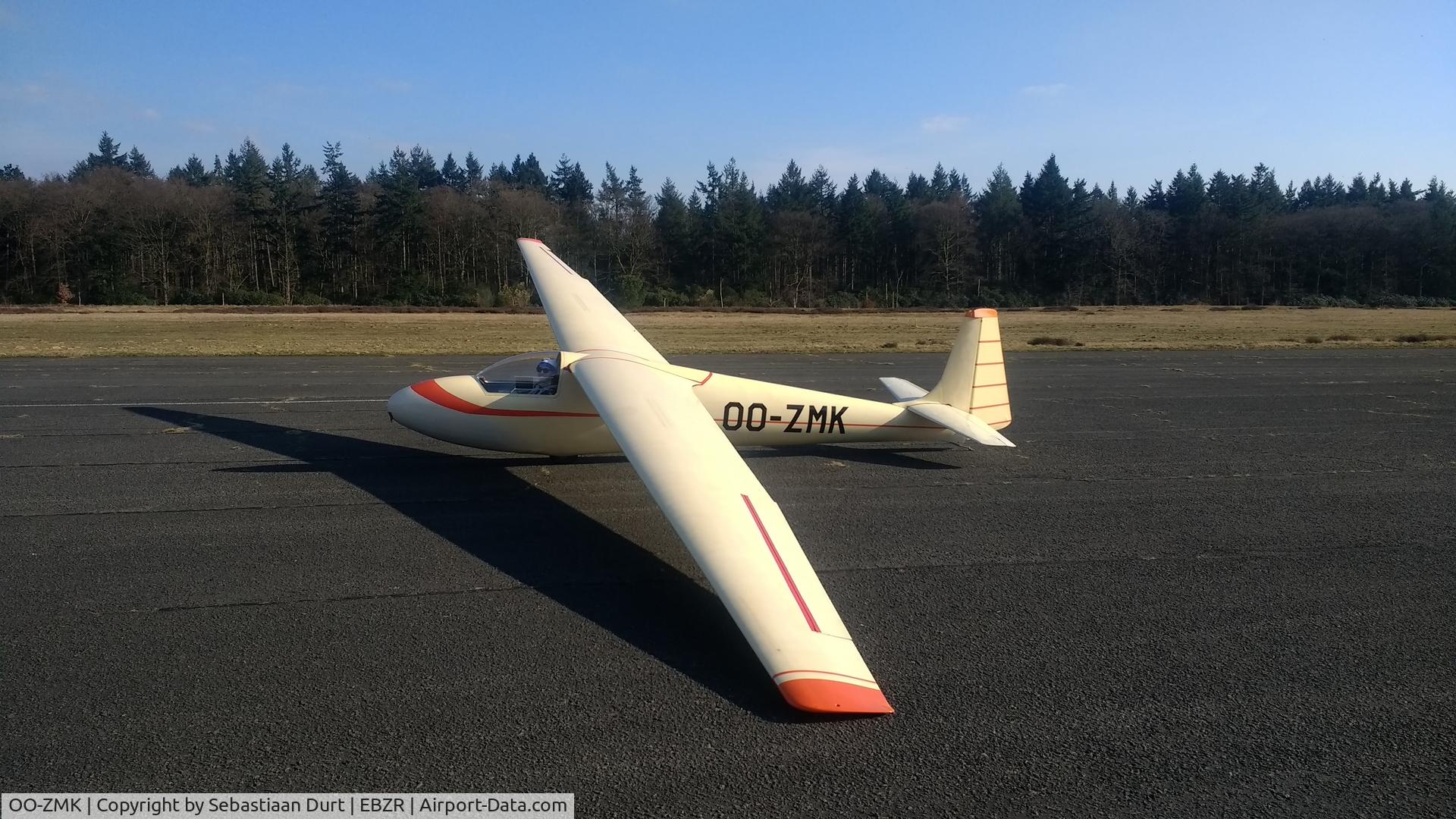 OO-ZMK, 1964 Schleicher Ka-6CR Rhonsegler C/N 6114, At EBZR airfield  24/03/2018
