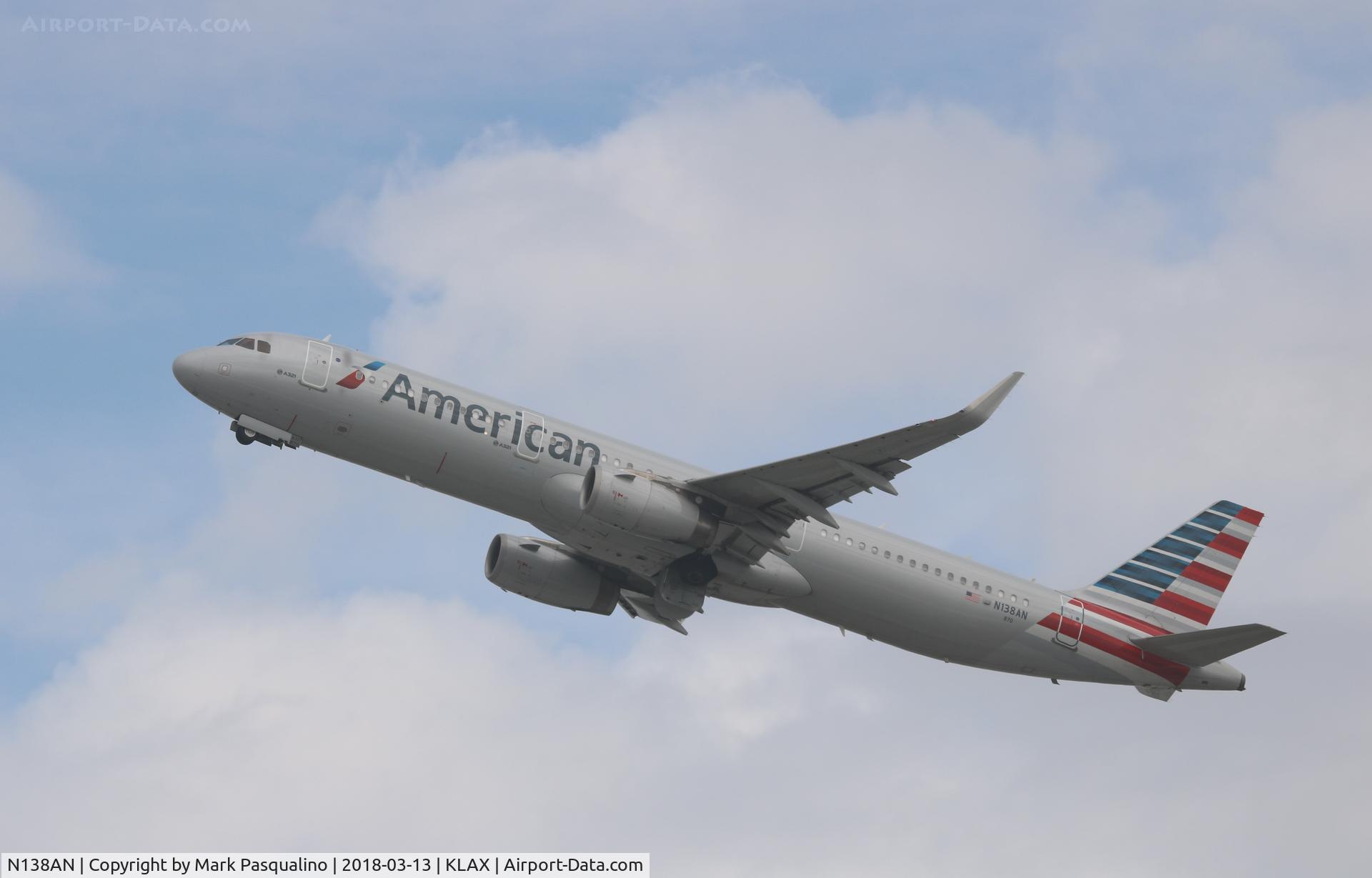 N138AN, 2015 Airbus A321-231 C/N 6650, Airbus A321-231