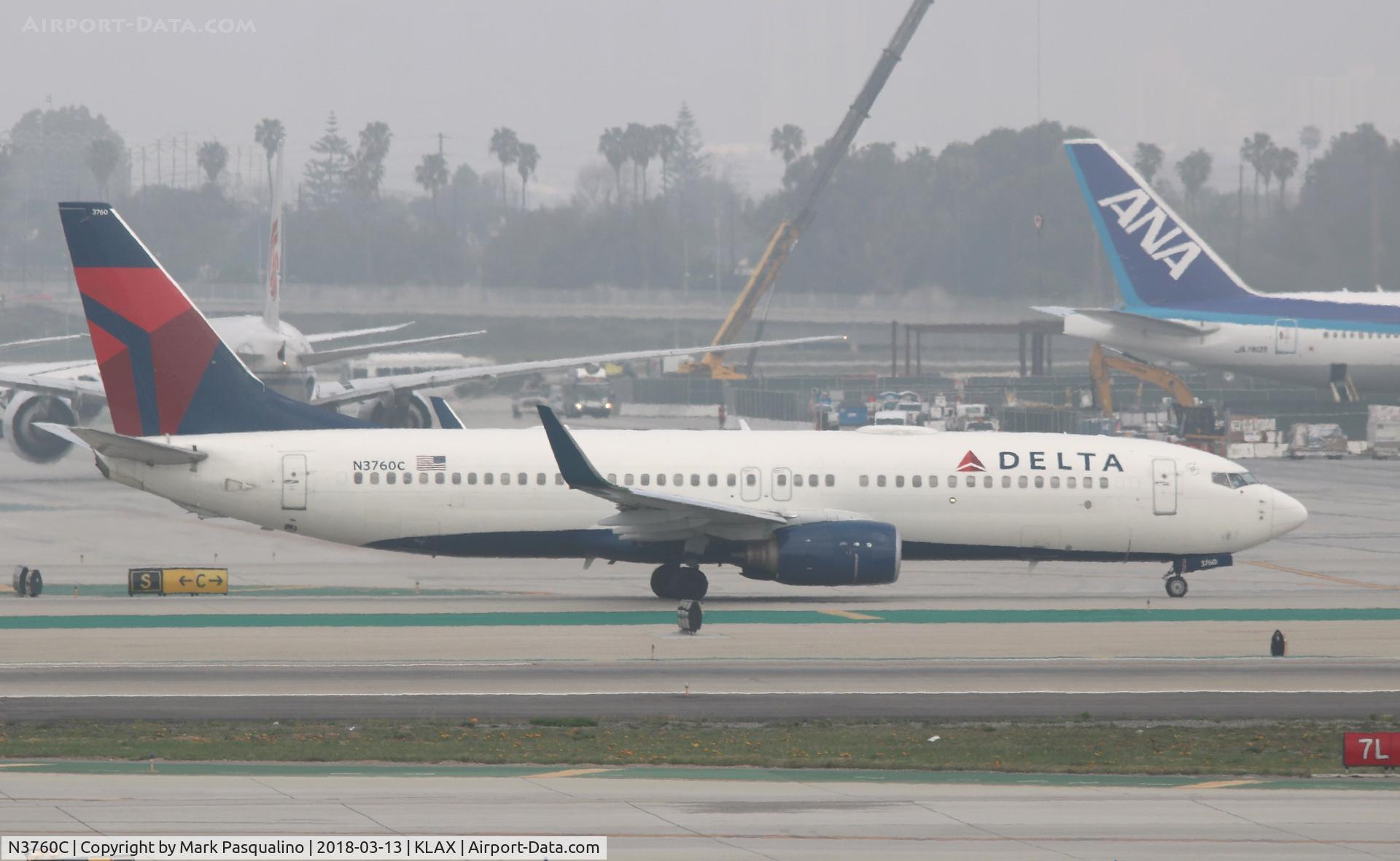 N3760C, 2001 Boeing 737-832 C/N 30816, Boeing 737-800